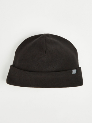 Black Fleece Hat Men at ASDA