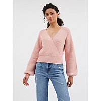 Pink Wrap Front Knitted Cardigan | Women | George at ASDA
