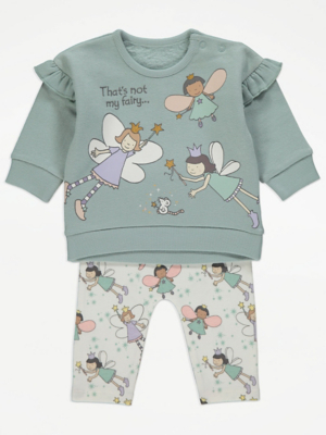 That’s Not My Fairy… Sweatshirt and Leggings Outfit Baby at ASDA