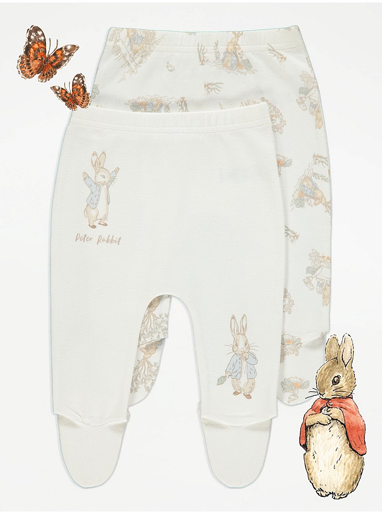 Joules Peter Rabbit Lively 2 Pk Leggings - Peter Rabbit Carrot