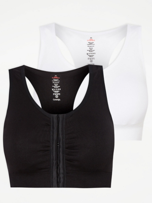 Post Surgery Comfort Bras 2 Pack Lingerie at ASDA