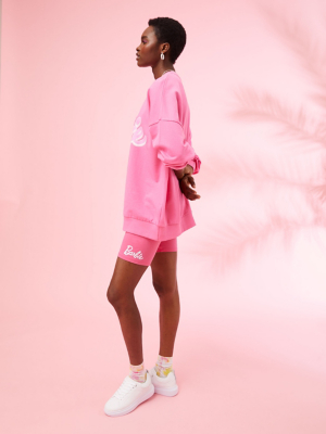 G21 Barbie Bright Pink Cycling Shorts Women at ASDA