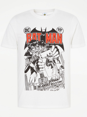 Batman Comic Acid Wash T-Shirt DC Adult