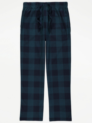Checked Brushed Loungewear Bottoms Men at ASDA