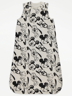Disney Mickey Mouse White Character Sleep Bag 1 Tog Baby at ASDA