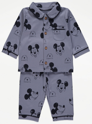 Disney Mickey Mouse Blue Shirt Pyjamas