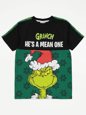 grinch t shirt asda