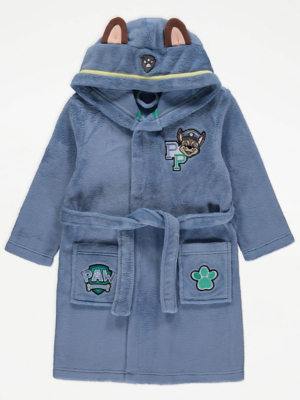 PAW Patrol Blue Fleece Dressing Gown and Pyjamas Set Kids