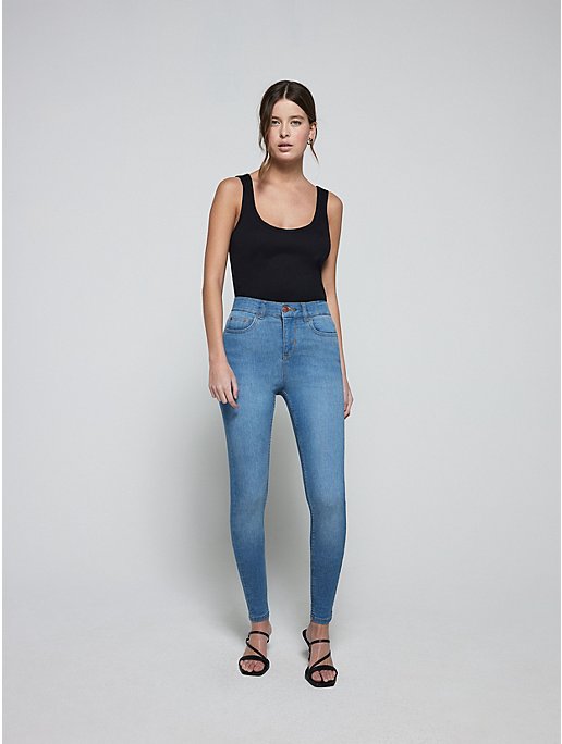 Light Blue Wonderfit Skinny Jeans | Women | George at ASDA