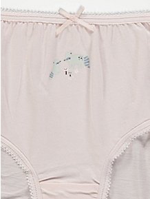 Woolworths Essentials Underwear Girl's Basic Briefs Size 6-7 each