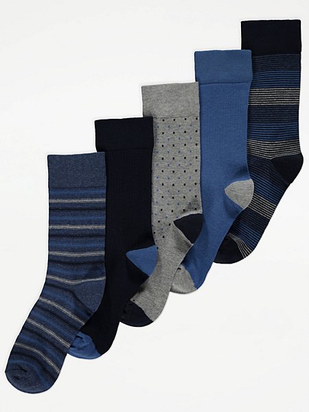 Colourful Feel Fresh Ankle Socks 7 Pack | Men | George at ASDA