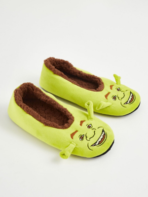 Shrek Green Slipper Socks Men at ASDA