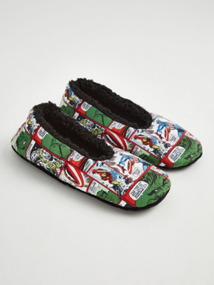 Marvel Comic Strip Slipper Socks | Men | George at ASDA