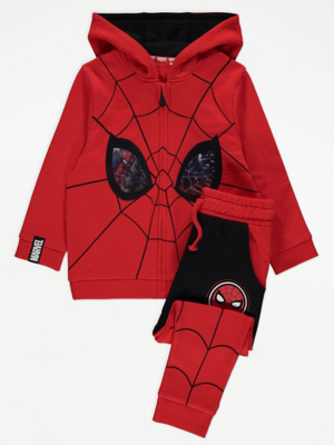 Hooded Sweatshirt Felpa Spiderman Disney Store Marvel Spider-man - Main Image