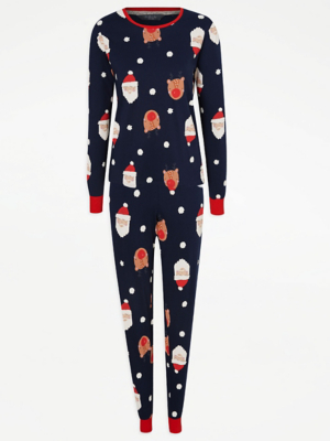 Long Sleeve Matching Adults Family Christmas Pyjamas Lingerie