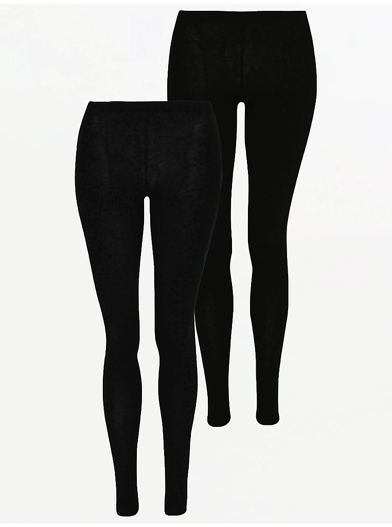 George Mixed Leggings 2 Pack Grey/Black – Your Daily Store Online