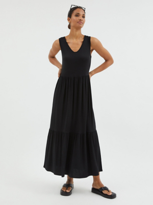 Summer Dresses Asda George Women's Clothing Black Pocket Midi
