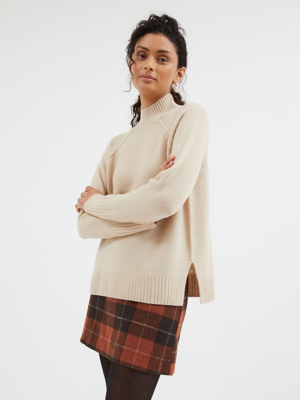 Neutral Soft Knit Jumper Women at ASDA