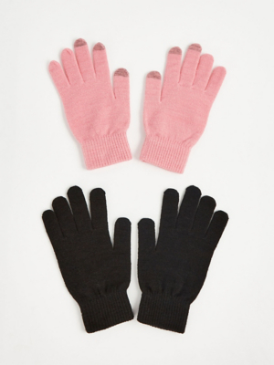 Winter Gloves Asda Gloves Womens Touch Screen Gloves Pack Women