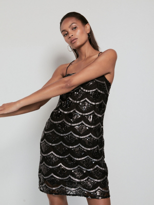 white with black polka dot mini dress Eloise Mini Dress - Black Polka Dot Print main image 0
