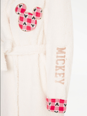 knee length dresses for ladies Disney, Mickey Mouse soft fleece bath robe / dressing gown, L: 48cm, EUC,  size 1, – DaisyChainClothing