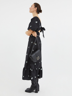 asda floral midi dress