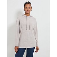 Neutral Soft Touch Hooded Pyjama Top | Lingerie | George at ASDA