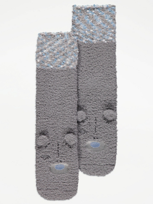 Thermal Socks Fluffy Bed Socks Asda Baby Girl Rib Mid Calf Socks