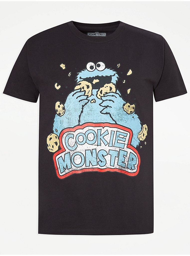 Sesame Street Cookie Monster Character Print Boxers Men George At ASDA