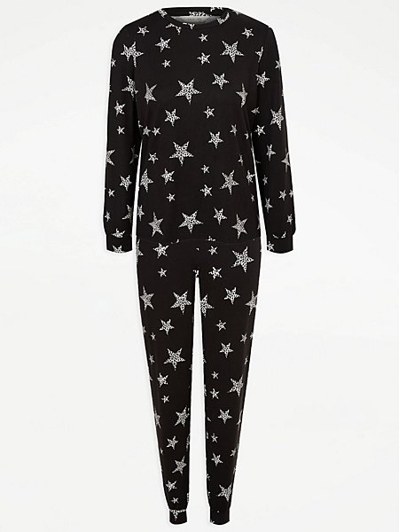 Pink Animal Star Snit Long Sleeve Pyjamas Gift Set | Lingerie | George ...
