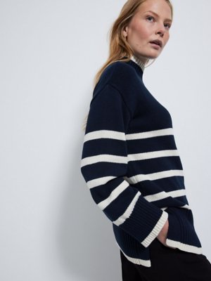 17373 Khaki Knitted Jumper