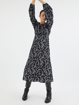 asda floral midi dress