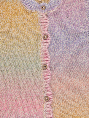 Rainbow Knitted Cardigan Kids George at ASDA