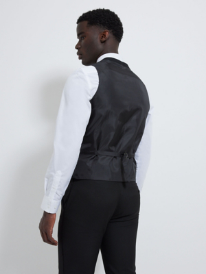 Mens Black Waistcoat Asda Cheap Sale