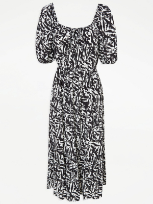Robe Boho George At Asda Motif Multi - Taille 10 (FR 38), Neuf Avec étiquettes