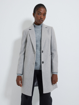 Light Grey Formal Coat Women at ASDA