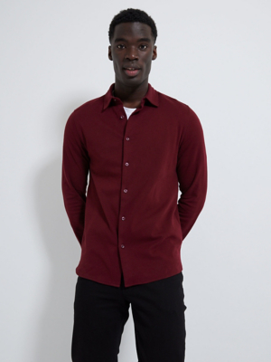 burgundy polo shirt asda