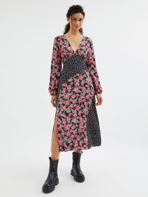 asda floral midi dress