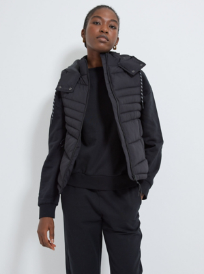 womens long gilet asda