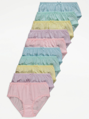 Pastel Briefs 10 Pack