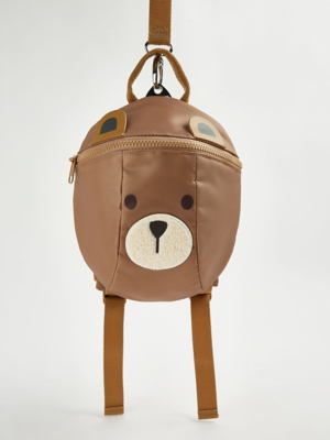 Brown Bear Bag with Reins Kids at ASDA