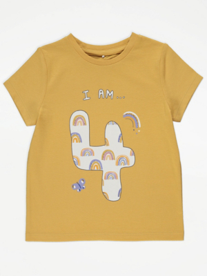 Le Mu - Girls Yellow Polka Dot Tulle Dress | Childrensalon Outlet