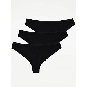 Buy Black/White/Nude Brazilian No VPL Knickers 3 Pack from the