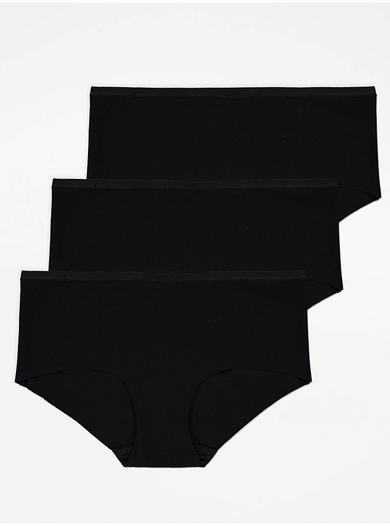 Buy Black/Nude Short No VPL Knickers 3 Pack from Next Germany