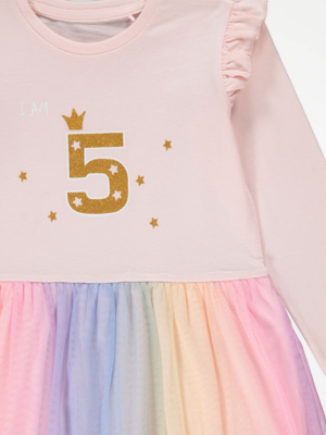 5t birthday dress Fluffy Birthday Dress Baby Girl Dresses Girls Party Dress main image 0