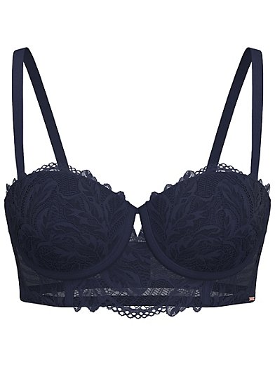 Entice Red Satin Lace Balcony Bra, Sale & Offers