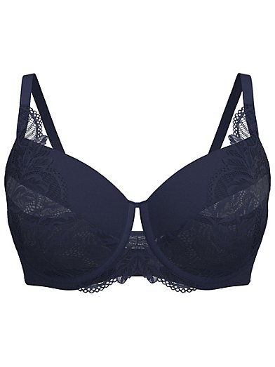 34G GEORGE ENTICE purple & black bra. No padding underwired. Full cup.  Opaque £3.99 - PicClick UK