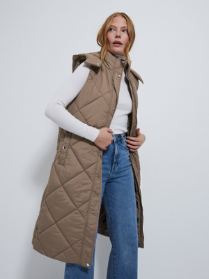 asda long gilet