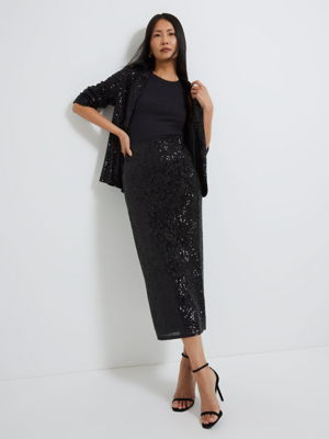black-sequin-midi-skirt-women-george-at-asda