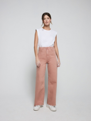 Wide Leg Cropped Jeans Women at ASDA